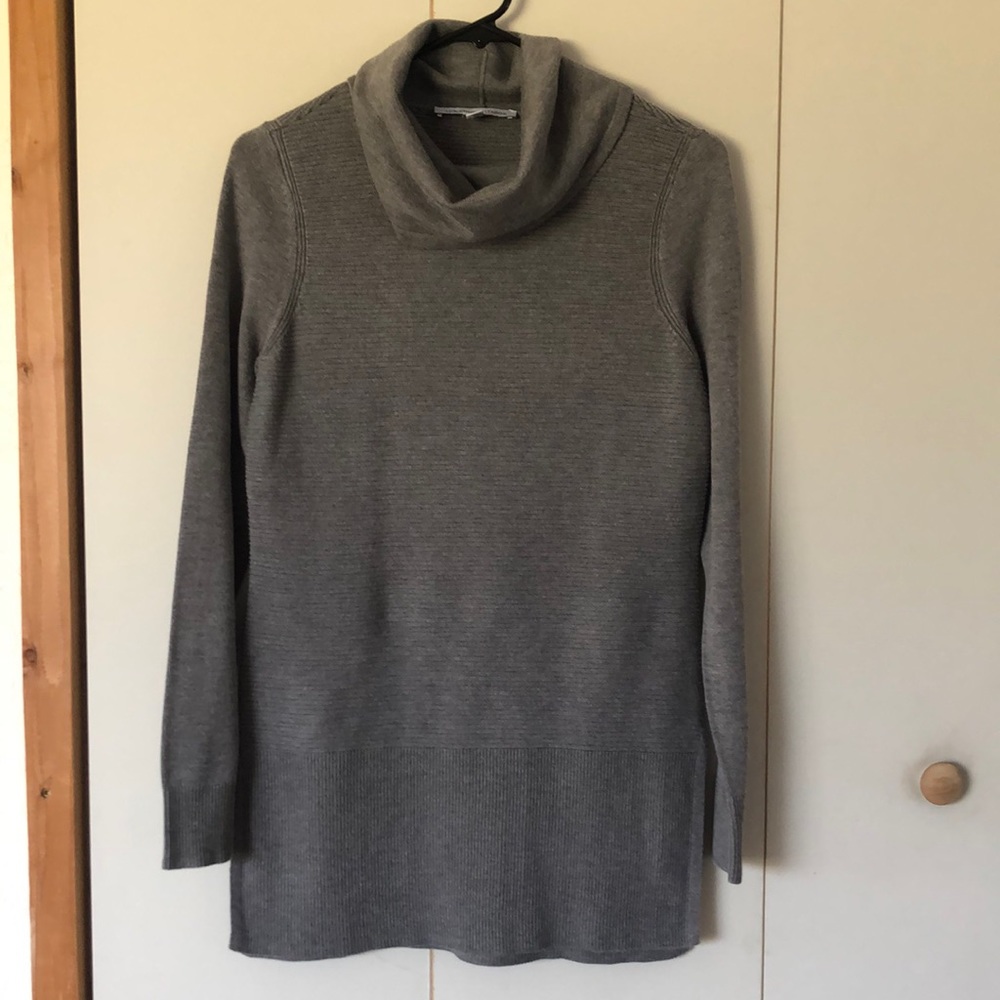 Adrienne Vittadini Cowl Neck Tunic Sweater